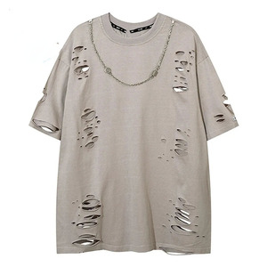 เสื้อยืดทรงปกติแบบทันสมัยสำหรับผู้ชาย ผ้าฝ้าย 100% เป็นมิตรกับสิ่งแวดล้อม สีสันปรับแต่งได้ น้ำหนักเบา โลโก้ปรับแต่งได้ - Product Image 1