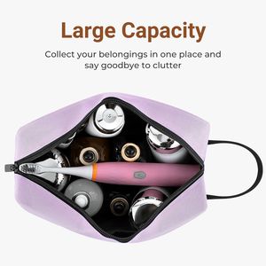 Elviros - Bolsa de Aseo Ligera para Viaje con Compartimento para Artículos de Aseo y Organizador de Cosméticos para Mujeres y Hombres - Product Image 3