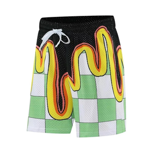 Pantalones Cortos Deportivos de Malla de Poliéster para Hombre, Ligeros, para Gimnasio, Uso Casual, Fabricante OEM ODM, Venta al Por Mayor - Product Image 4