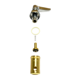 Poignée à levier en zinc compatible T&S STB0256, tige en cuivre, design traditionnel, prévention de la corrosion, installation autonome pour - Product Image 3