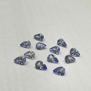 Piedra Preciosa de Tanzanita Natural, Corte Pera, Azul Claro, Tratada con Calor, Calibrada, Calidad AAA, Piedra Suelta para Joyería al por Mayor - Product Image 5