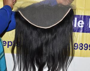 Extensiones de Cabello Humano Remy Virgen Indio 100% Natural sin Procesar al por Mayor 13*6 con Encaje Frontal Liso, Ondas Profundas y Ondas Sueltas - Product Image 1