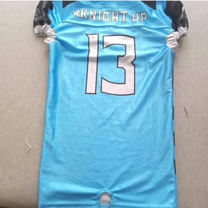 Latest Design Streetwear American Retro Football Jersey Short Sleeve Plus Size 100% Polyester Customizable Unisex Adult All - Product Image 6