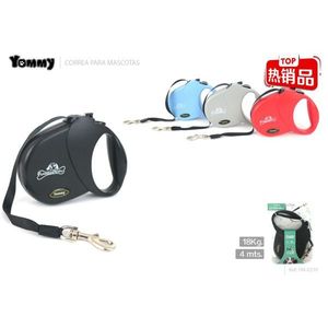 Yommy Retractable Pet <b>Leash</b> 18Kg 4Mts For <b>Dogs</b> With Strong Metal Clip - Product Image 3