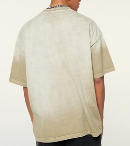 Camiseta de Algodón 100% Estampada de Alta Calidad, Estilo Retro, Holgada, con Bolsillo, para Hombre, Primavera-Verano 2025 - Product Image 2