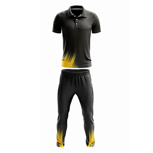 Hot Sale <b>Custom</b> Men's Sports Wear Cricket Uniform Best Material Sublimation Printing New Design Price - Product Image 1