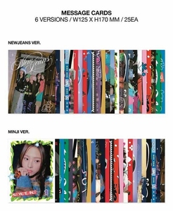 NewJeans - Primer sencillo OMG - Versión con tarjeta de mensaje Álbum de Música de Member Selection, Música Coreana Pop, Portada de Papel, NEWJEANS VER. - Product Image 3