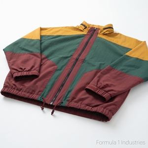 เสื้อแจ็คเก็ตนักแข่งสีสันตัดกันสำหรับผู้ชาย ยี่ห้อ Formula 1 Industries แบบซิป คอตั้ง สปอร์ต คุณภาพสูง กันลม สำหรับฤดูหนาว ผลิตจากไนลอน 100% - Product Image 5