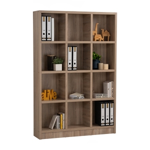 Librero Moderno de 5 Niveles, Estante de Almacenamiento con Acabado de Madera, Organizador Independiente para Dormitorio, Oficina en Casa, Sala de Estar - Product Image 2
