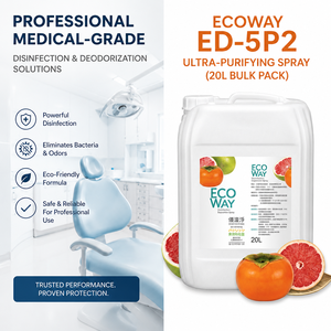 ED-5P2 Neutraliseur d'odeurs antimicrobien et antiviral de haute qualité, nettoyant anti-virus avec extrait de fruits, longue durée - Product Image 5