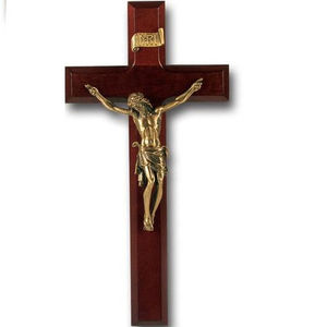 Metal Made Bishop's Blessing Crucifix Eco-friendly Customizable Custom Color Offset Printing Christian Catholic Church Crucifix - Product Image 5