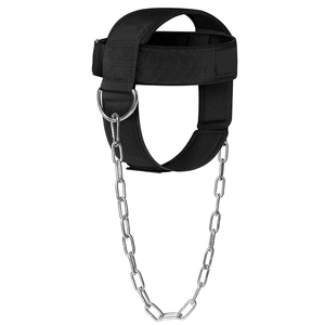 Harnais de tête réglable en néoprène personnalisable, portable et respirant, avec support pour les épaules et le cou pour la musculation - Durable et robuste - Product Image 3