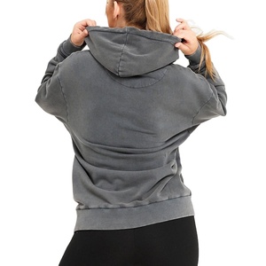 Sudaderas con capucha y sudaderas con lentejuelas bordadas en 3D con logotipo personalizado de gran tamaño para mujer - Product Image 6
