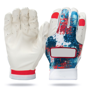 Guantes de Béisbol de Cuero Genuino Unisex de la Mejor Calidad, Sublimados, Cómodos, para Adultos, para Softbol y Deportes - Product Image 1