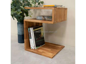 Premium Nordic Solid <b>Oak</b> Wood <b>Bedside</b> <b>Table</b> with Drawer Scandinavian Minimalist Nightstand Modern Wooden Side <b>Table</b> for Bedroom - Product Image 5