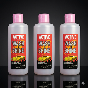 Jabón para lavado de autos con cera, champú para lavado de autos con cera, productos para el cuidado y limpieza de autos, limpiador y abrillantador, productos para detallado de autos, fabricante OEM de China - Product Image 2