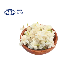 Flor de jazmín seca Blue Lotus Vietnam, tallo verde, flor blanca de Ha Giang, 24 meses de duración, Dylan - Product Image 1