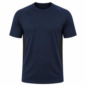 Hot Selling Men's Short Sleeve T-<b>Shirt</b> O-Neck Regular Fit Quick Dry Knitted Casual <b>100</b>% <b>Polyester</b> 180g Premium Quality - Product Image 1
