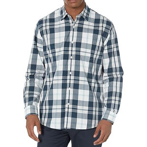 Chemise Classique Formelle à Manches Longues pour Homme 100% Coton Respirant Sergé Fournisseur OEM en Gros - Product Image 4