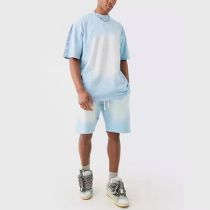 Conjunto Casual de Verano para Hombre 2026, Top de Manga Corta y Pantalones Cortos, Tela Transpirable, Ajuste Cómodo para Actividades al Aire Libre - Product Image 3