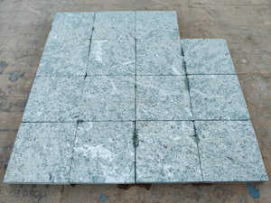 Ấn Độ Màu Xanh Lá Cây Đá Cẩm Thạch Gạch <span class=keywords><strong>Mosaic</strong></span> 10 mét dày nội thất bên ngoài bức tường Ốp Sàn phòng tắm bể bơi cho khách sạn - Product Image 3