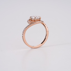 Anillo de Oro de 14K de Primera Calidad con Esmeralda Creada en Laboratorio, Anillo de Compromiso Unisex, Anillo de Boda, Joyería Fina, Estilo Moderno - Product Image 4
