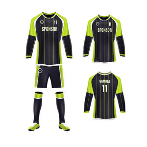 Nouvelle saison, qualité supérieure, 100% polyester, maillots de football en gros, sublimation personnalisée, maillots de football pour hommes - Product Image 6