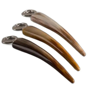 Authentic Eco-Friendly Buffalo Horn Bottle Opener Genuine Gams Horn XL Hunting Antlers Multifunction Wine Beer Bottle Best Price - Product Image 4