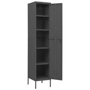 ตู้เก็บของเหล็กแอนทราไซต์13.8 "x 18.1" x 70.9" - Product Image 6