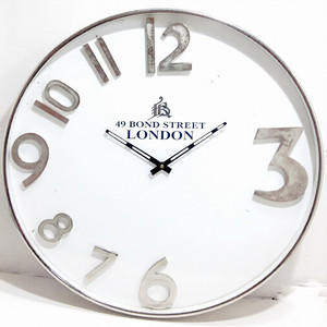 Luxury European Abstract Wall <b>Clock</b> Figurines Home Decor for Interior Living Room Wall Mounted Accents - Product Image 1