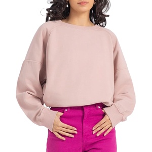 Sweat-shirt pour femmes de style nouveau, de qualité supérieure, avec impression de lettres, ample, vente en gros de marque privée, vêtements décontractés pour femmes - Product Image 1