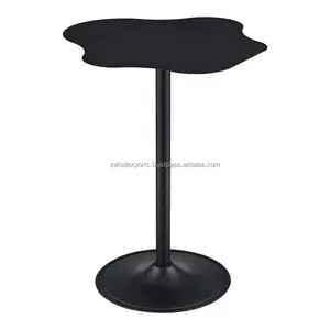 Table de salle à manger ronde de luxe faite à la main, base en acier inoxydable, tables de banquet de mariage pour chambre à coucher, fabriquées en Inde, grand grossiste - Product Image 1
