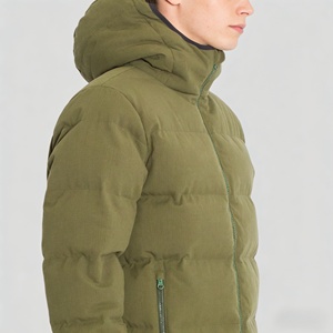 Chaqueta de Invierno Unisex con Capucha y Estampado Completo, Nueva Moda, Chaqueta Acolchada para Exteriores, Logotipo Personalizado, Impermeable, Talla Grande - Product Image 3