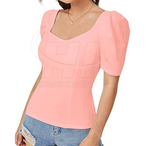T-shirt court d'été pour femme - Style urbain décontracté moderne 100 % coton écologique et respirant Coupe confortable - Product Image 4