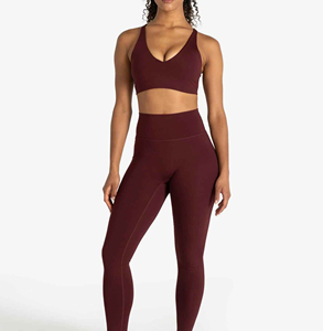 Cross <b>Back</b> Strappy Nylon Spandex Workout Running Yoga Sportsbra <b>Support</b> Top Fitness High Impact Gym Womens Sports Bras for Women - Product Image 1