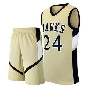 Maillots de basket-ball sublimés personnalisés, haute qualité, 100% polyester, séchage rapide et protection UV, personnalisation des couleurs du logo pour votre équipe - Product Image 4