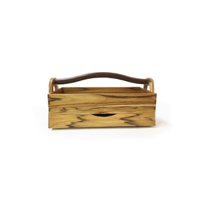 Premium Sustainable Durable Wooden <b>Caddy</b> Multifunction Storage Solution for <b>Kitchen</b> Counter Coffee Bar Bathroom Accessories - Product Image 3