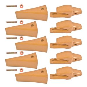 1193204 Teeth <b>Bucket</b> Shanks with 8E6208 Retainers and 8E6209 Pins 5 Sets - Product Image 1