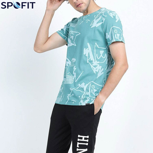Unisex Custom Print Sublimation T <b>Shirt</b> <b>100</b>% <b>Polyester</b> Breathable Quick Dry Lightweight Casual Gym Running T <b>Shirt</b> Wholesale - Product Image 3