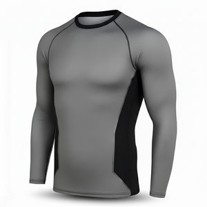 Nouveau Maillot de Compression Personnalisé à Manches Longues Séchage Rapide Protection UPF50+ Imprimé Garçons Filles - Product Image 5