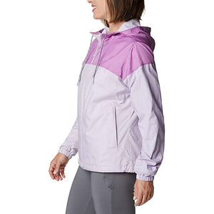 Conjunto de Chaqueta de Manga Larga con Cierre y Pantalones Cortos Tipo Tulipán para Mujer, Tejido, Transpirable, Impermeable, Reversible, Ecológico, Diseño Sólido - Product Image 6