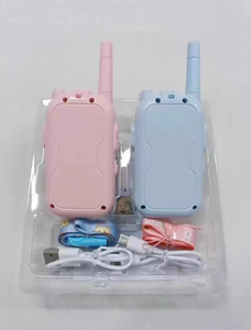 OEM/ODM Talkie-walkie vidéo pour enfants, 2 voies, portée 150-500m, effets vocaux originaux, interphone WiFi 2.4G, canaux illimités, anglais, 3-12 ans, 0.5W - Product Image 3