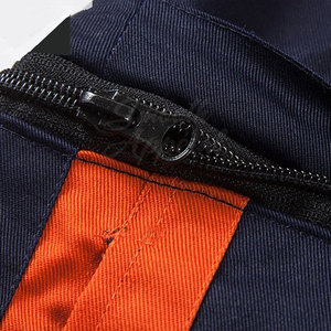 Premium <b>Waterproof</b> Safety Coverall for Industrial <b>Work</b> Construction Manufacturing Environments Durable Polyester Fabric - Product Image 6