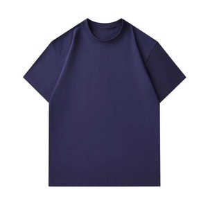 T-shirt en coton uni minimaliste pour homme, respirant, doux, léger, confortable, décontracté, pour un usage quotidien, été - Product Image 3