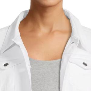 High Quality Oversize Denim <b>Jacket</b> <b>For</b> Women Breathable Classic Blank Winter Jean <b>Jacket</b> Embroidery Bulk Available - Product Image 5