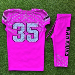 Plus Size Breathable 100% Polyester American Football Uniform Wholesale Top Selling Durable Material American Football Uniform - Product Image 4