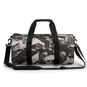 Bolsa de Viaje Casual con Estampado de Estilo Chino, Impresión Bajo Demanda, Envío Directo, Bolsa Deportiva Unisex, Impermeable, Versátil, para Hombre - Product Image 1