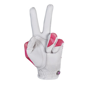 Nayab Industries – Gants de golf pour hommes en cuir Cabretta, paume en maille, légers, respirants, ajustement extensible, avec crochet – Vente en gros - Product Image 3