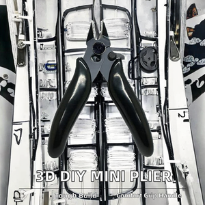 Pince coupante diagonale micro de 6 pouces en acier au carbone Lanceforce, à coupe affleurante, pour bijoutiers et fils souples, par Dentavex Corporation - Product Image 2