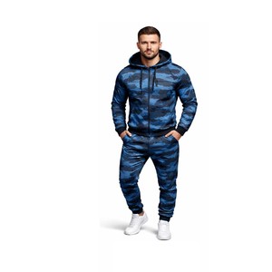 Nuevo Conjunto Deportivo para Hombre, Talla Grande, Transpirable, con Estampado de Camuflaje por Transferencia Térmica, de Primera Calidad - Product Image 4